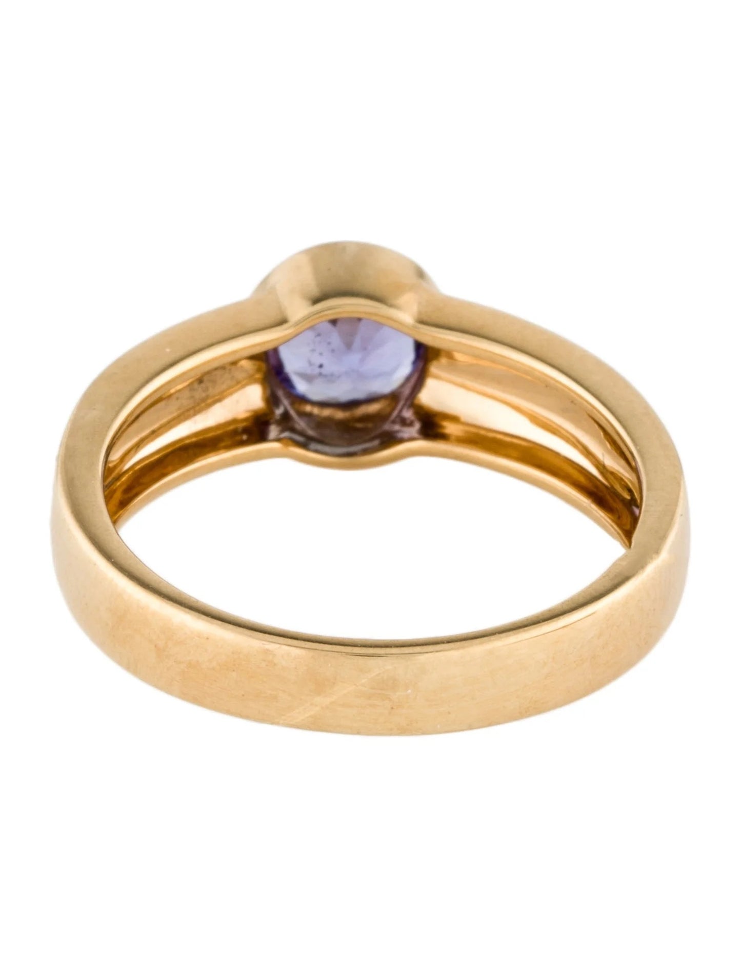 18K Tanzanite Band