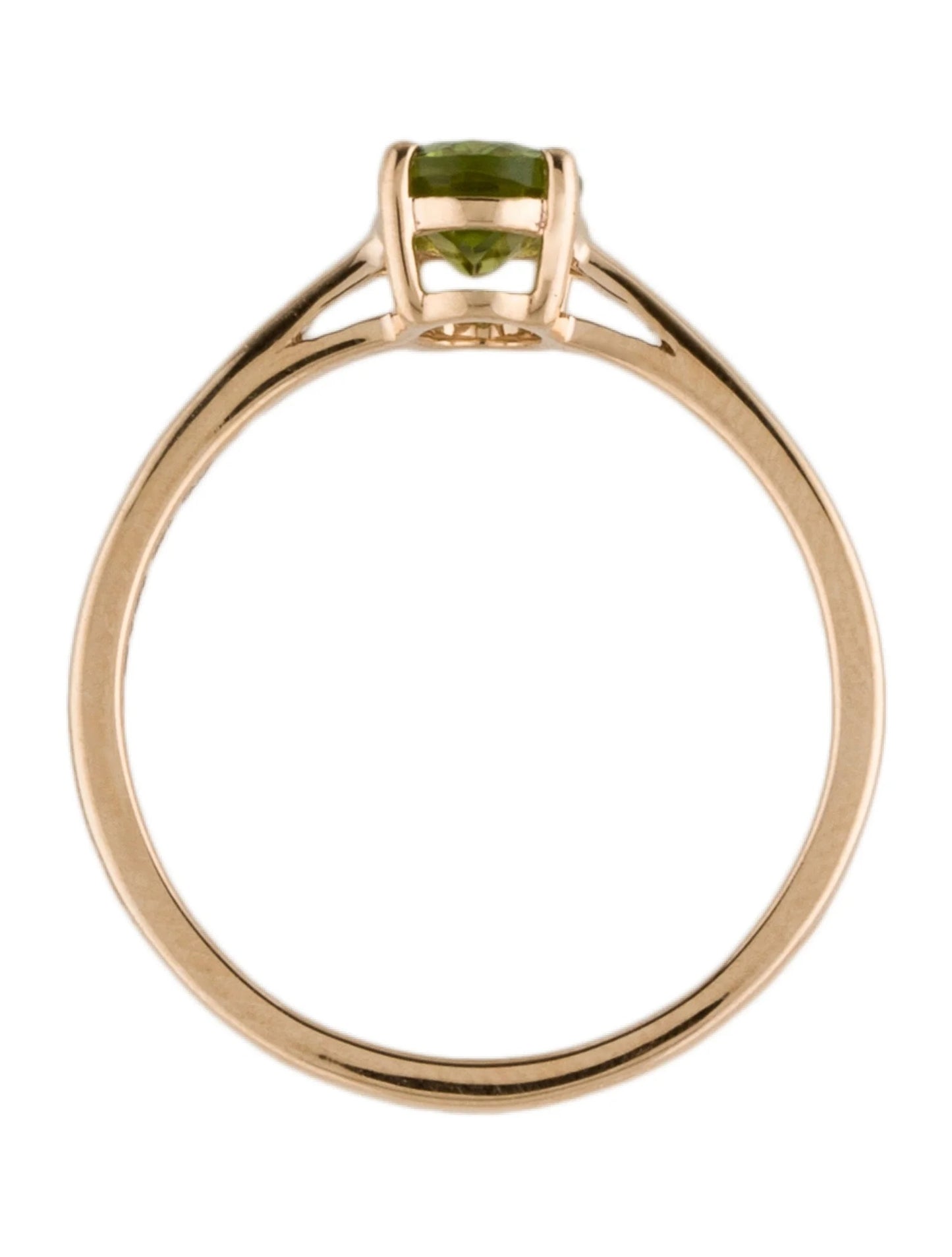 14K Peridot Cocktail Ring