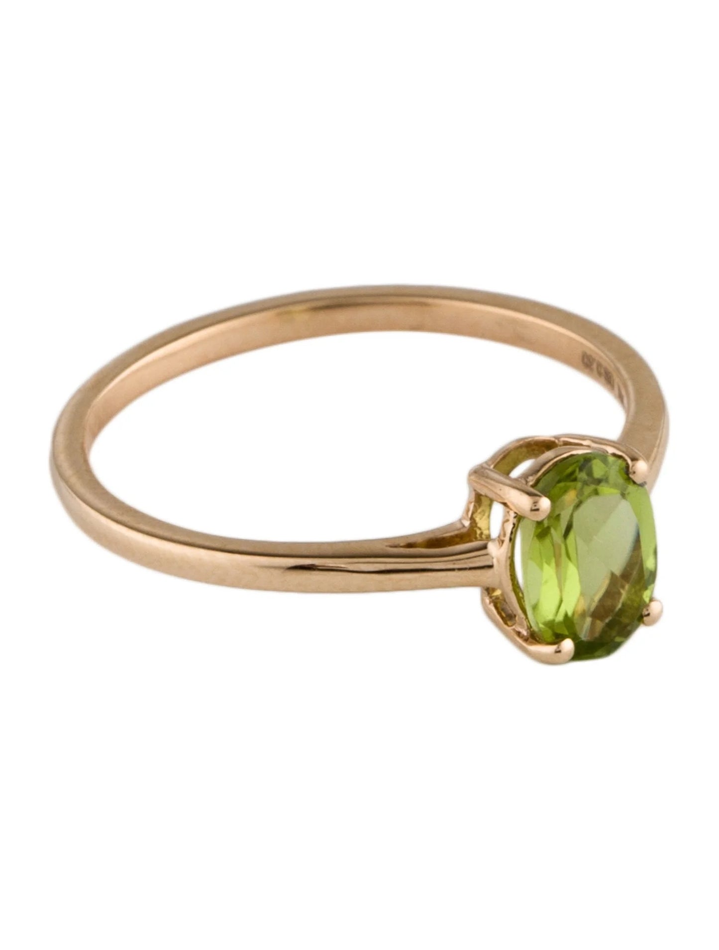 14K Peridot Cocktail Ring