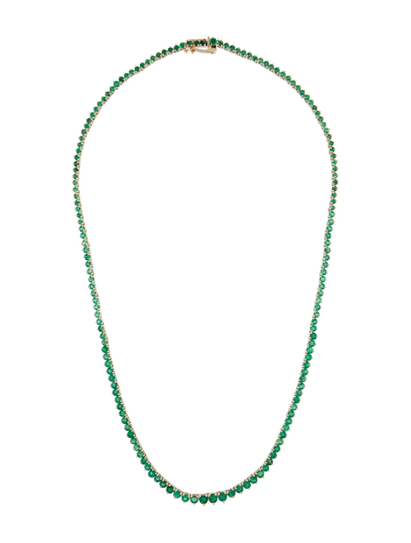14K Emerald Graduated