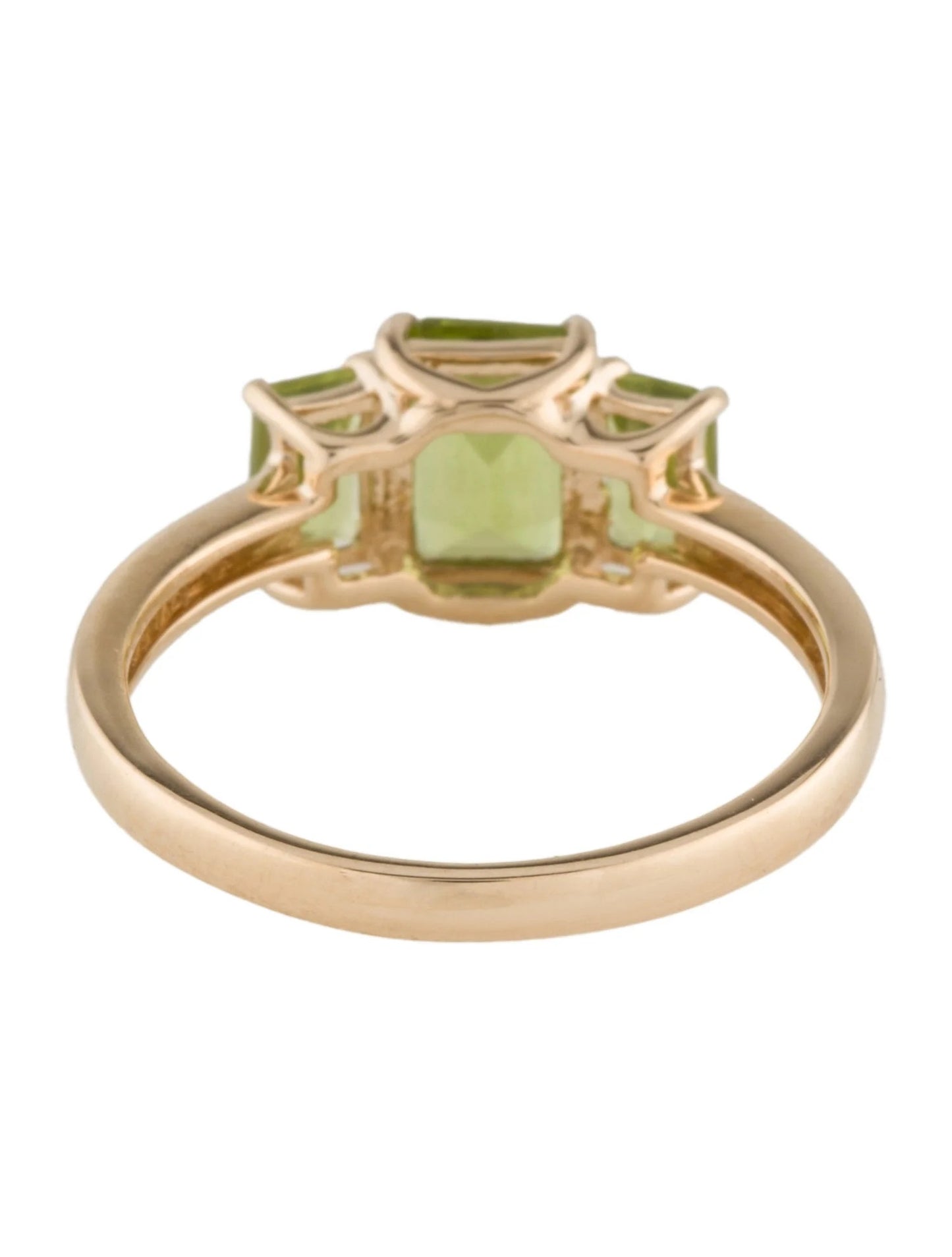 14K 1.76ctw Peridot Cocktail Ring