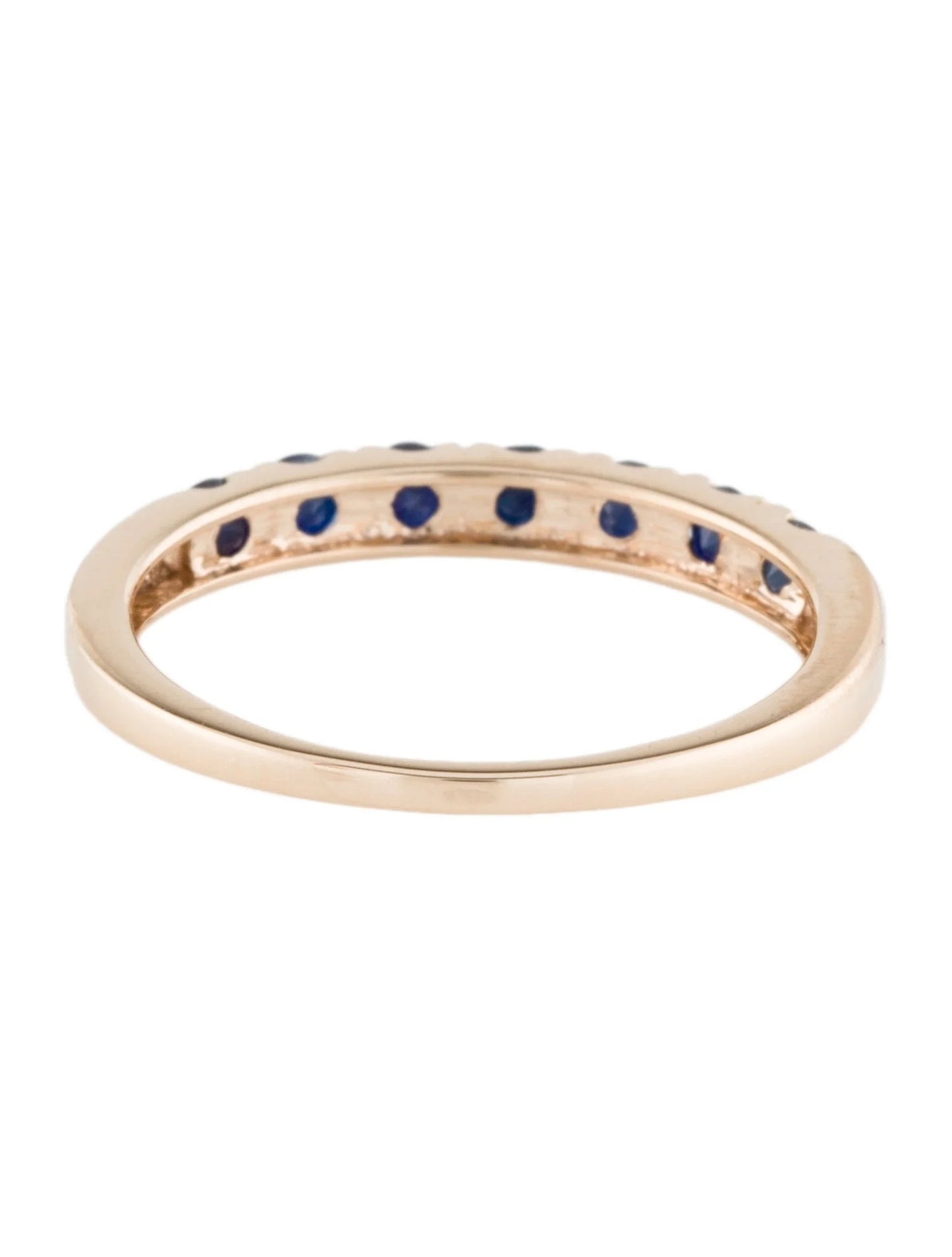 14K Sapphire Band