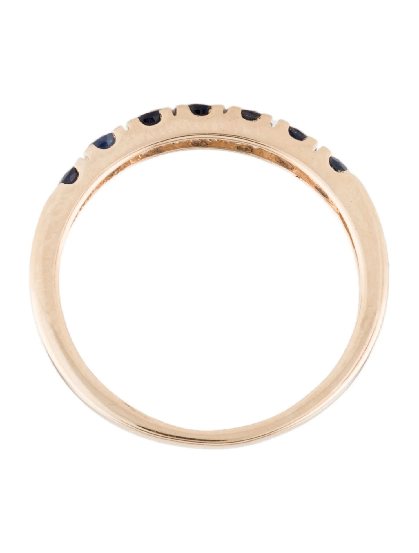 14K Sapphire Band