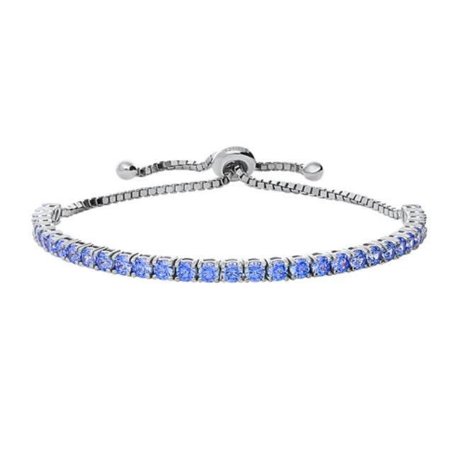 CZ Statement Tennis Bracelet in Sterling Silver