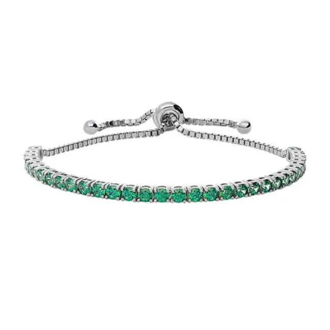 CZ Statement Tennis Bracelet in Sterling Silver