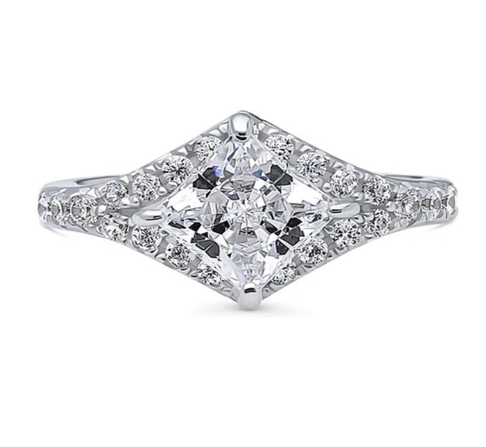 CZ Ring in Sterling Silver