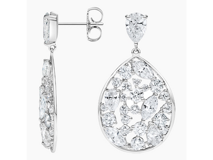 Frostbloom 18K White Gold Glacé Lab Grown Diamond Earrings 5 1/2 ctw
