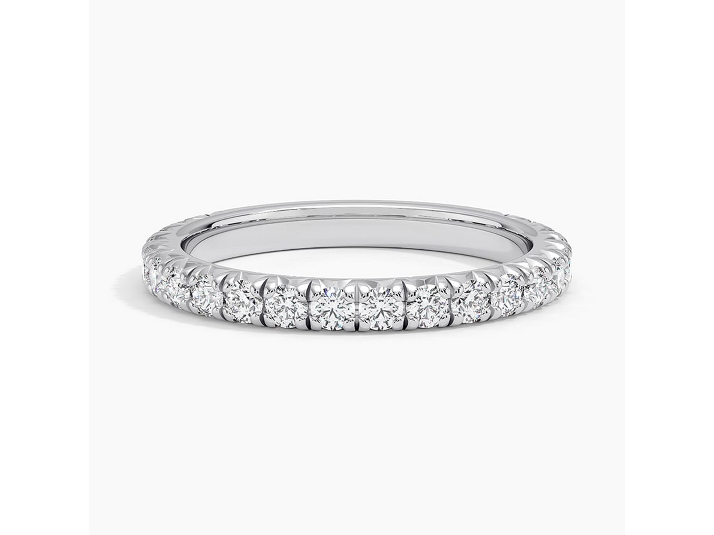 Radiant Reverie 5/8 ctw French Pave Diamond Band