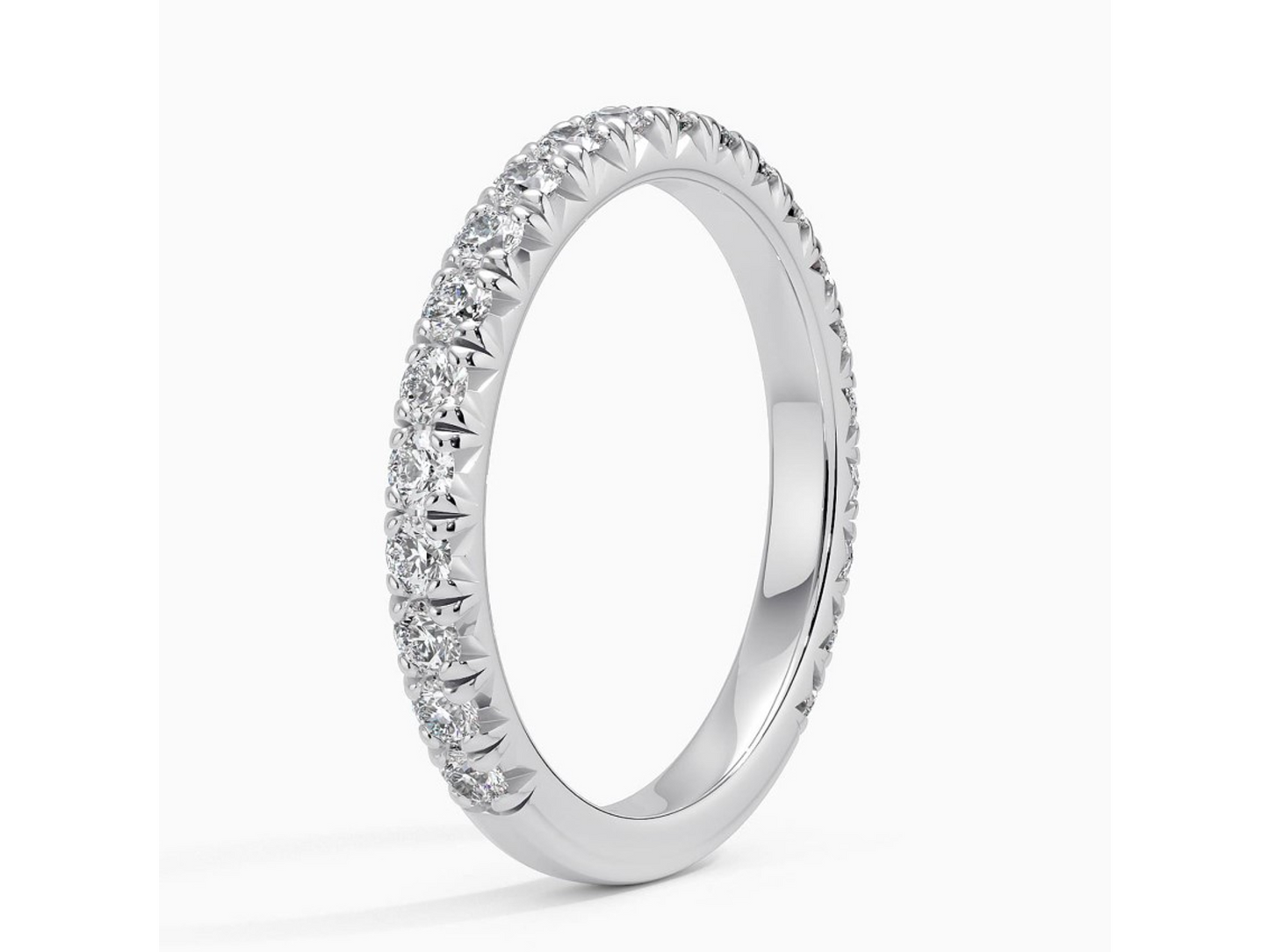 Radiant Reverie 5/8 ctw French Pave Diamond Band