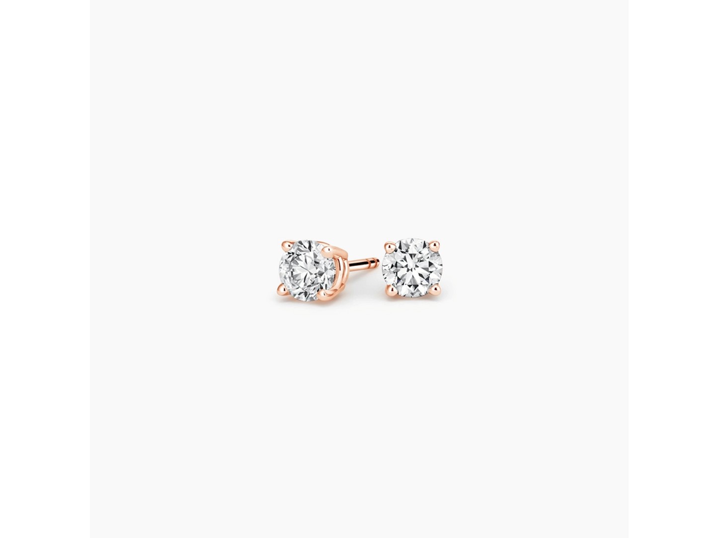 Timeless Elegance Round Diamond Stud Earrings 1/4 ctw