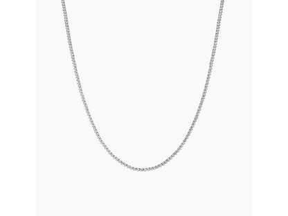 Radiant Brilliance 5 1/2 ctw Diamond Tennis Necklace