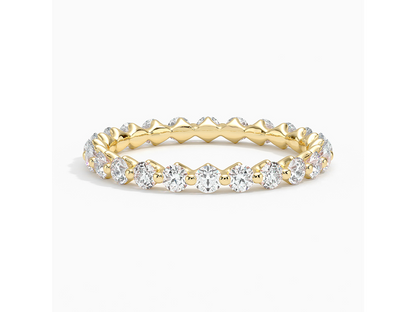 Spectacular Sparkle 1 ctw Lab Diamond Eternity Wedding ring