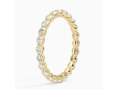 Spectacular Sparkle 1 ctw Lab Diamond Eternity Wedding ring