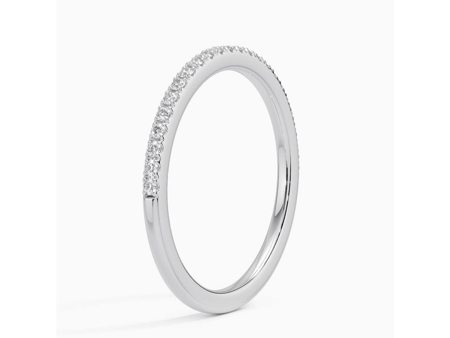 Petite Scallop Sparkle 1/6 ctw Diamond Ring