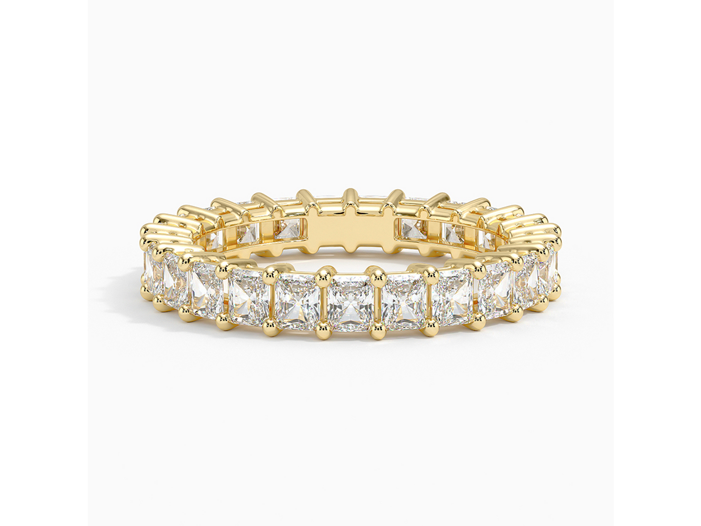 Radiant Glow 2 ctw Lab Diamond Ring in 18K Yellow Gold
