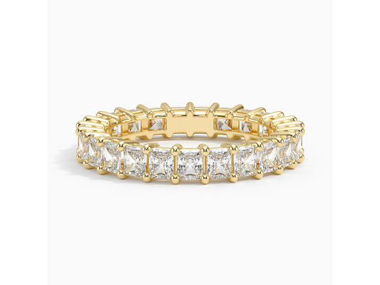 Radiant Glow 2 ctw Lab Diamond Ring in 18K Yellow Gold