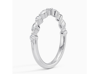 Radiant Harmony 3/8 ctw Diamond Ring