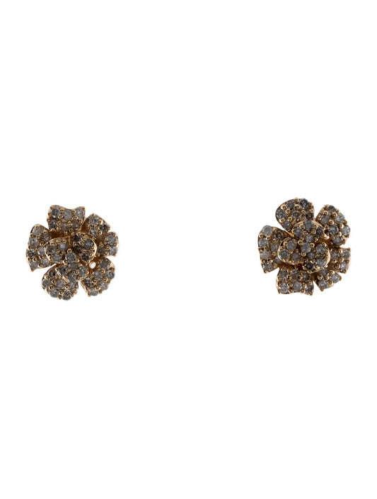 14K Diamond Stud Earrings