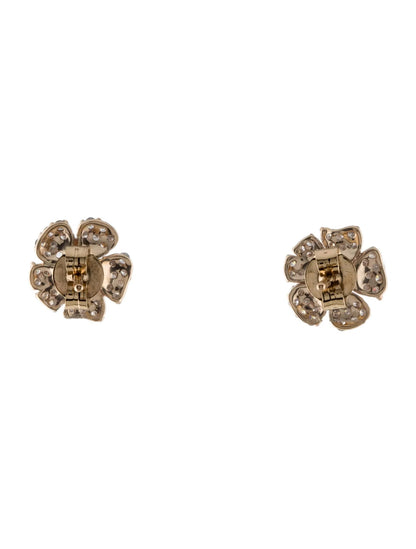 14K Diamond Stud Earrings