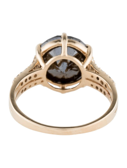 14K 5.38ctw Diamond Cocktail Ring