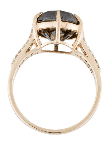 14K 5.38ctw Diamond Cocktail Ring