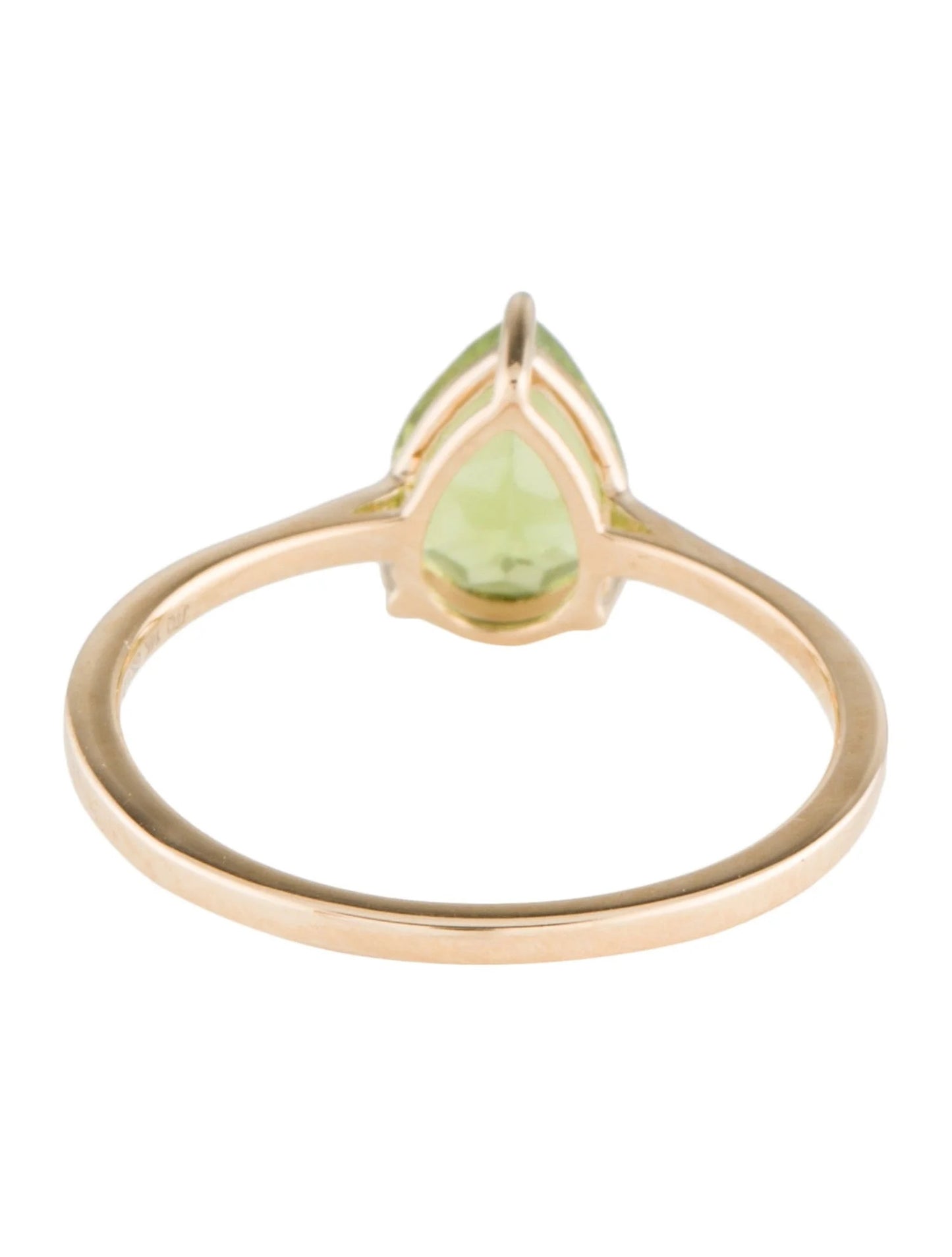14K Peridot Cocktail Ring