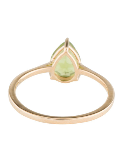 14K Peridot Cocktail Ring