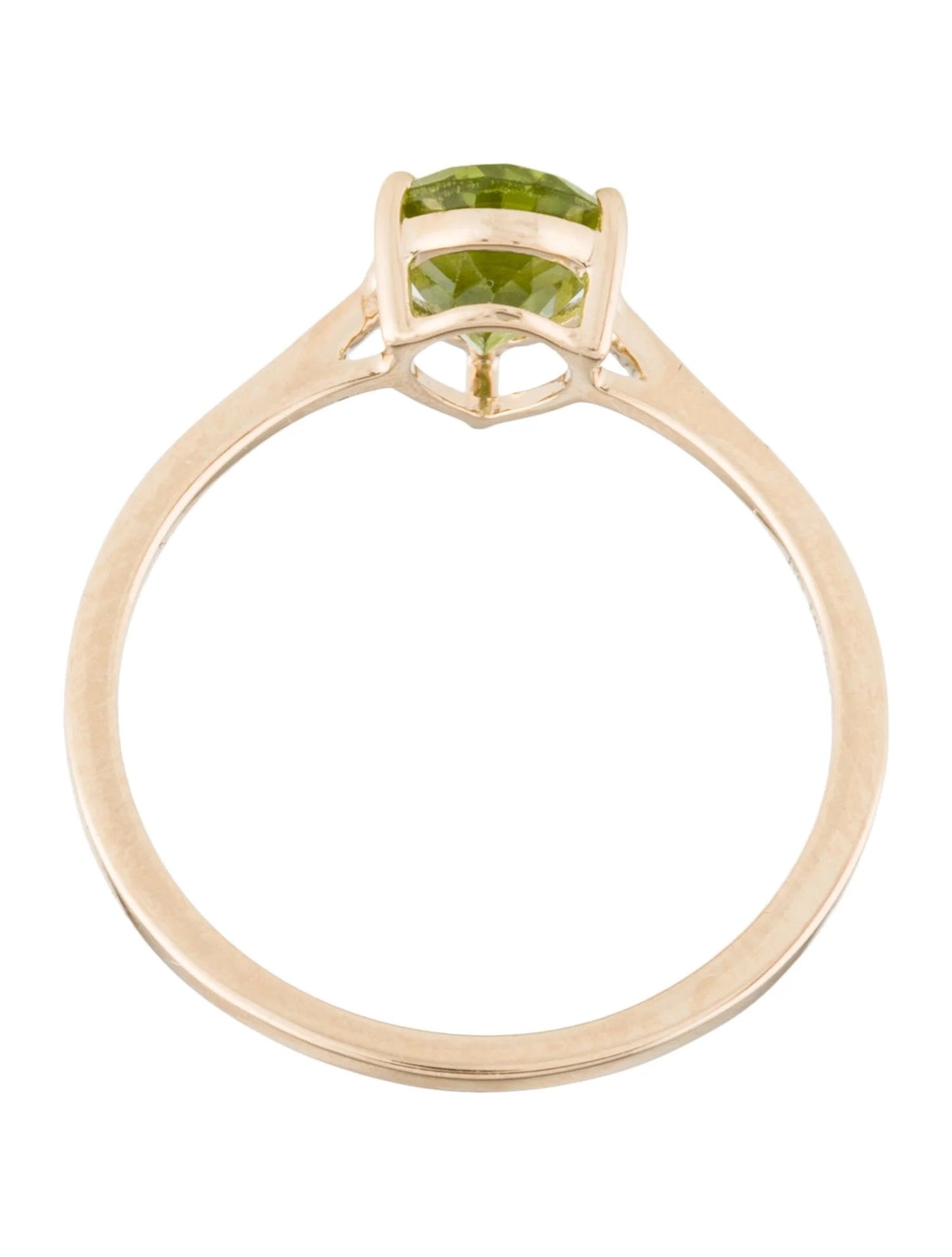 14K Peridot Cocktail Ring