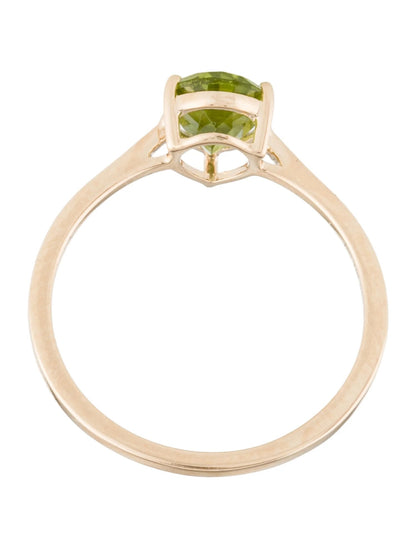 14K Peridot Cocktail Ring