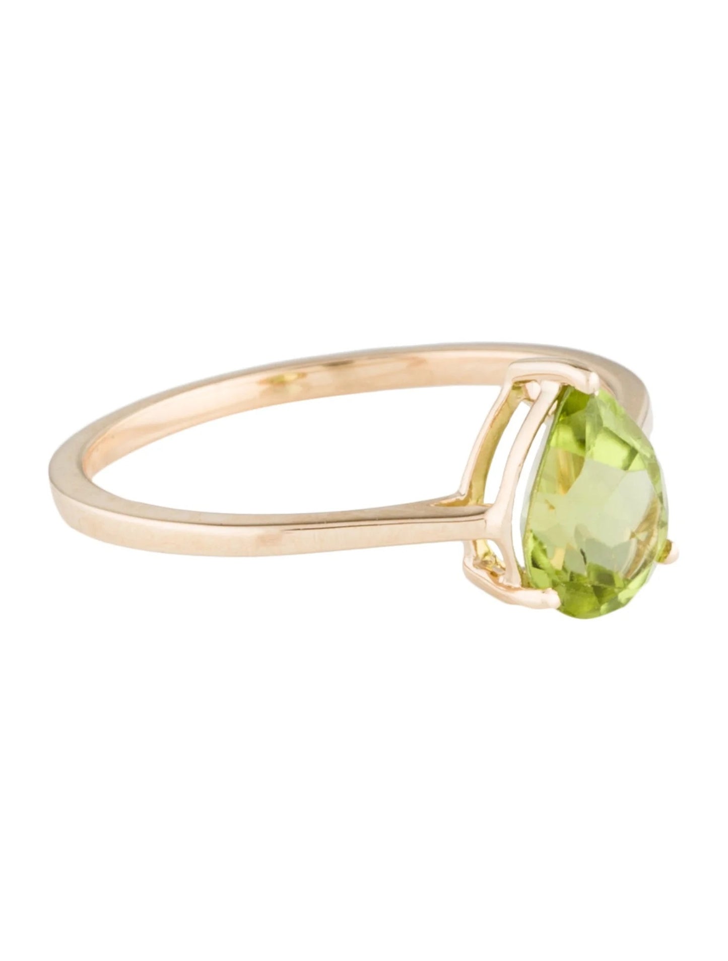 14K Peridot Cocktail Ring