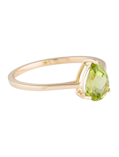 14K Peridot Cocktail Ring