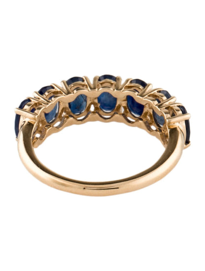 14K 3.88ctw Sapphire Band