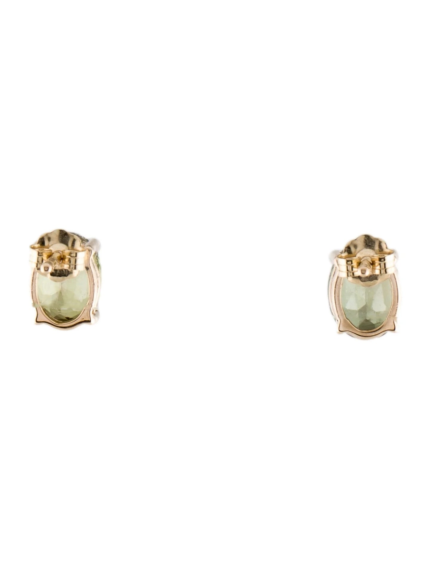 14K 2.54ctw Tourmaline Stud Earrings