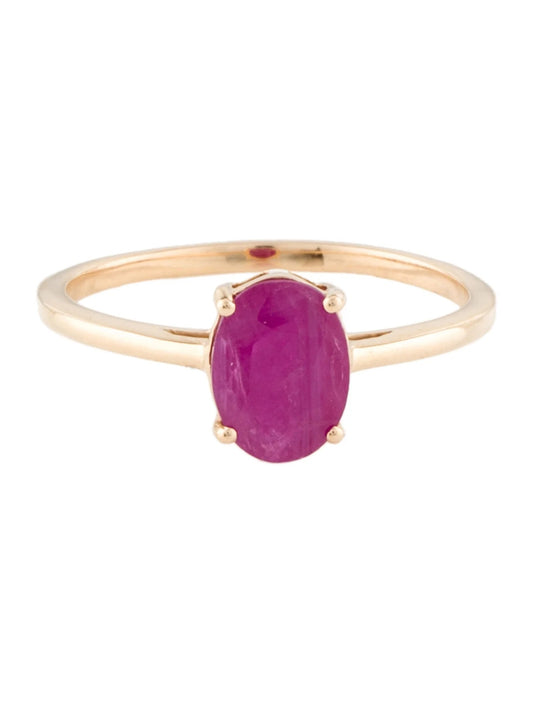 14K 1.13ct Ruby Cocktail Ring