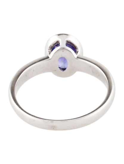 18K Tanzanite & Diamond Cocktail Ring