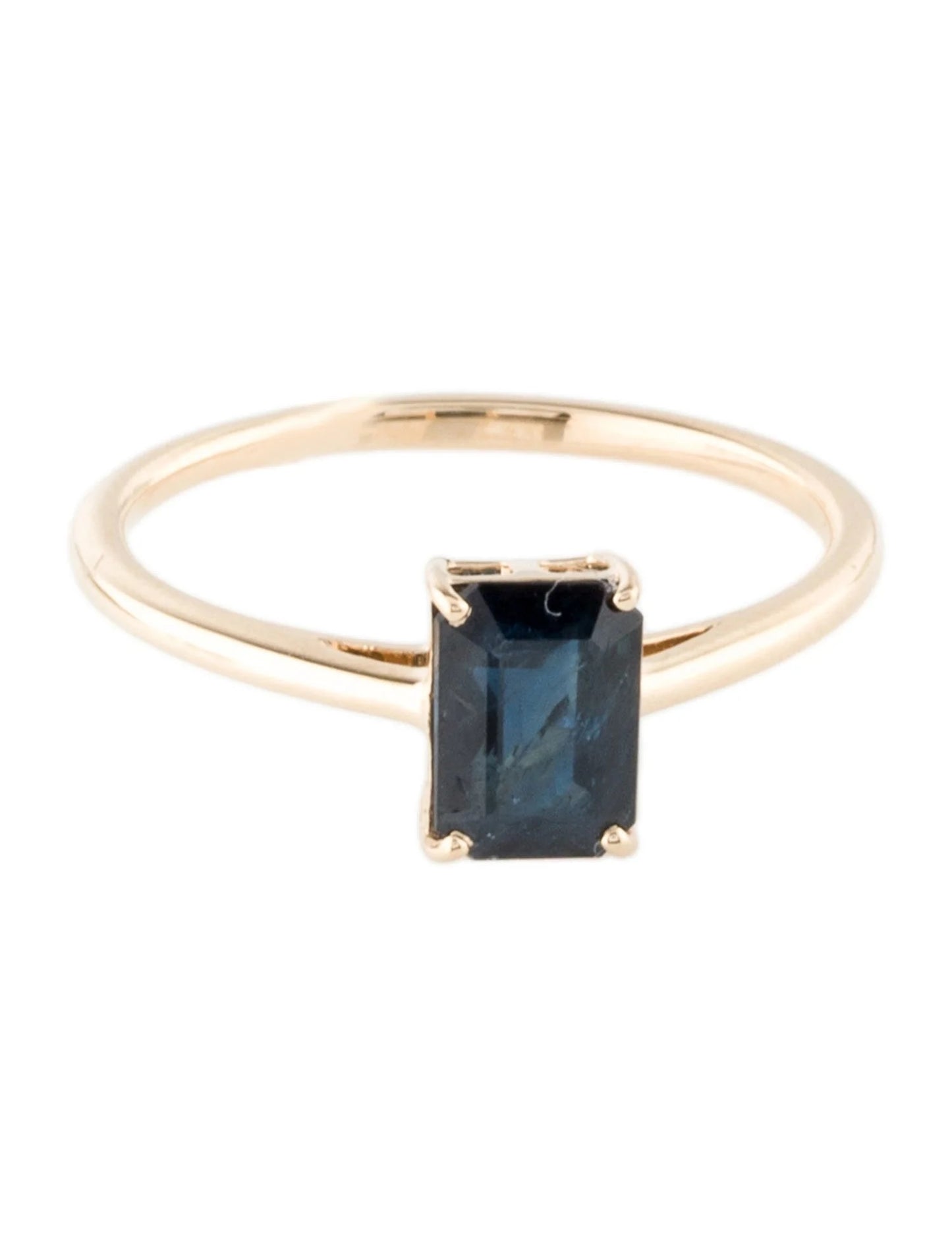 14K 1.39ct Sapphire Cocktail Ring