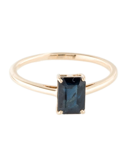 14K 1.39ct Sapphire Cocktail Ring