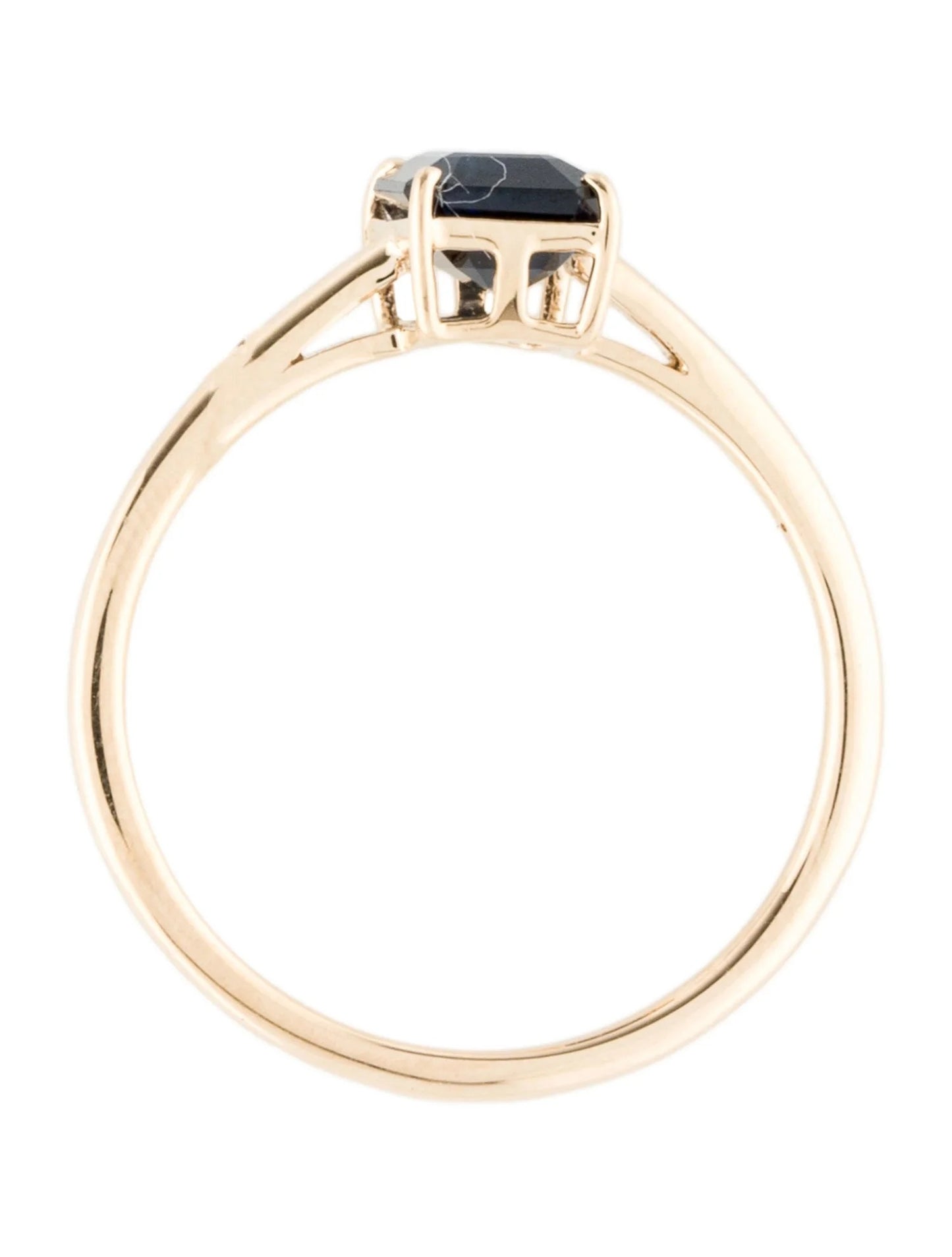 14K 1.39ct Sapphire Cocktail Ring