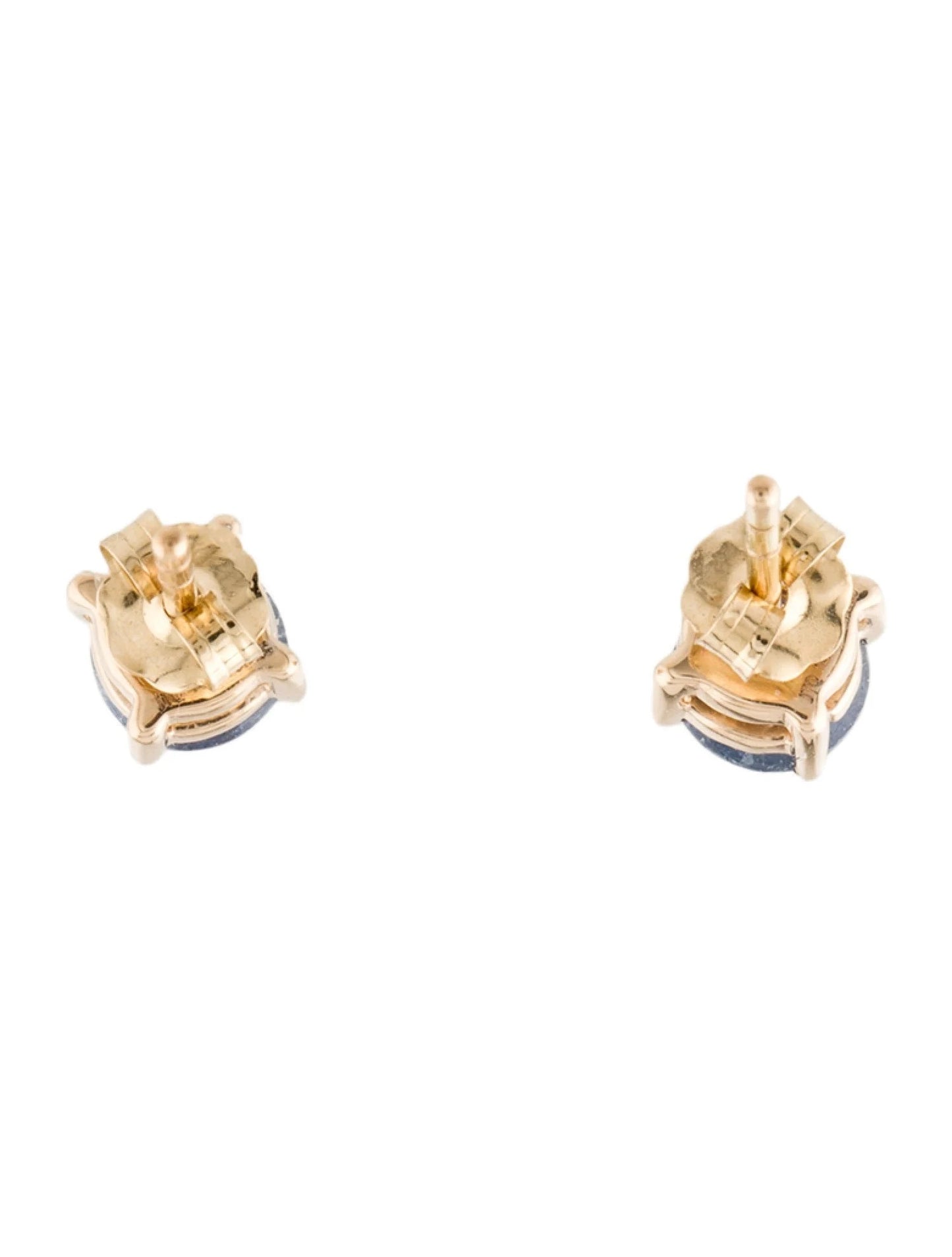 14K Sapphire Stud Earrings