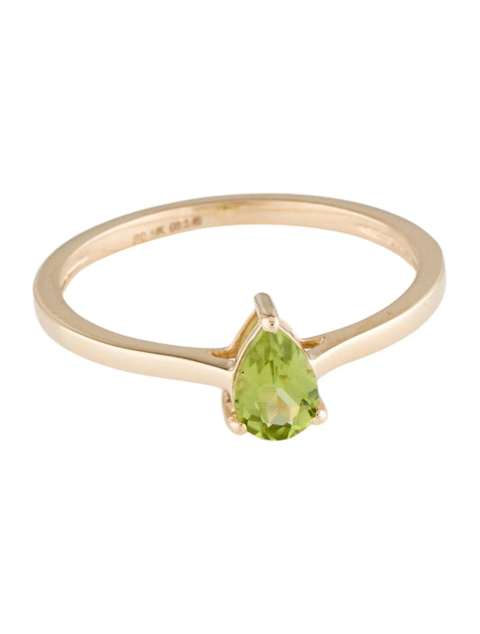 14K Peridot Cocktail Ring