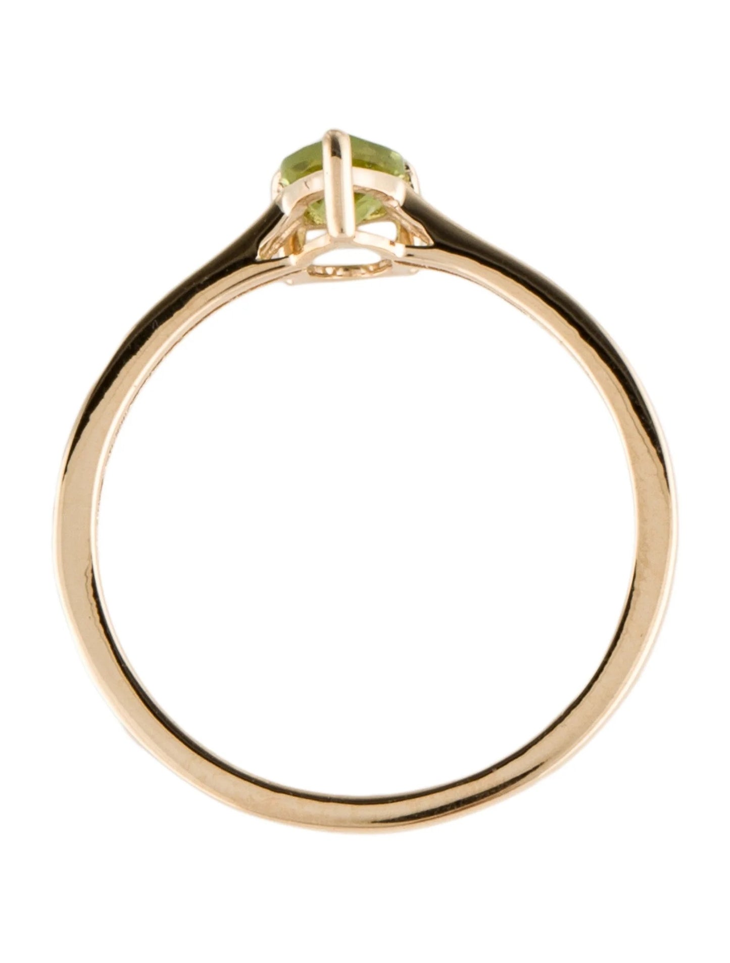 14K Peridot Cocktail Ring