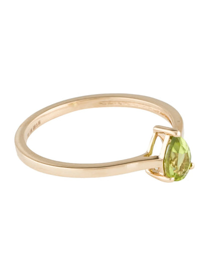 14K Peridot Cocktail Ring