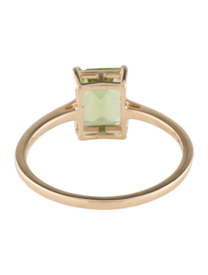 14K 1.50ct Peridot Cocktail Ring