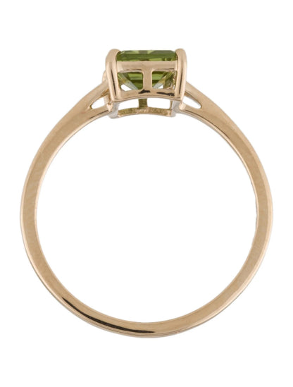 14K 1.50ct Peridot Cocktail Ring
