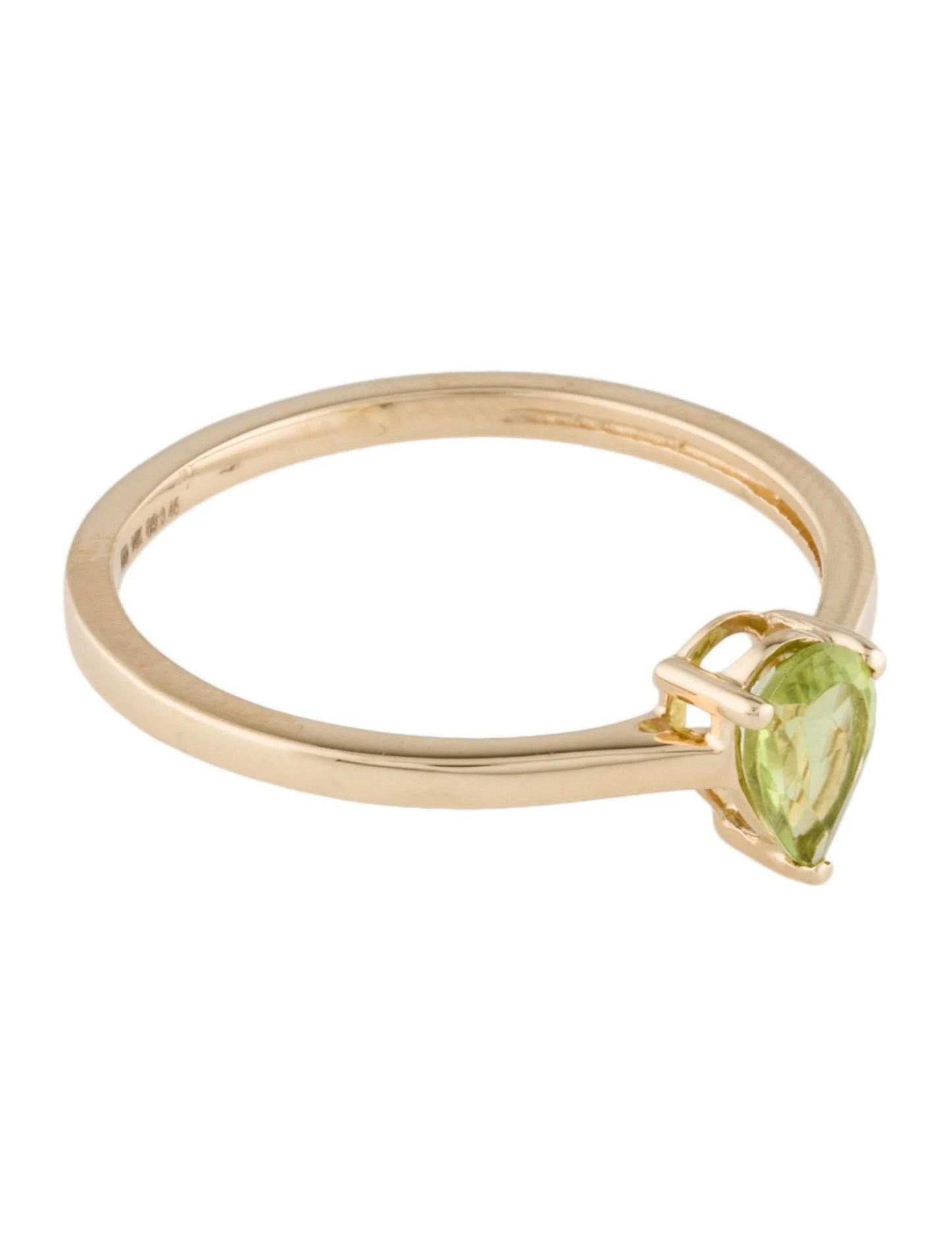 14K Peridot Cocktail Ring