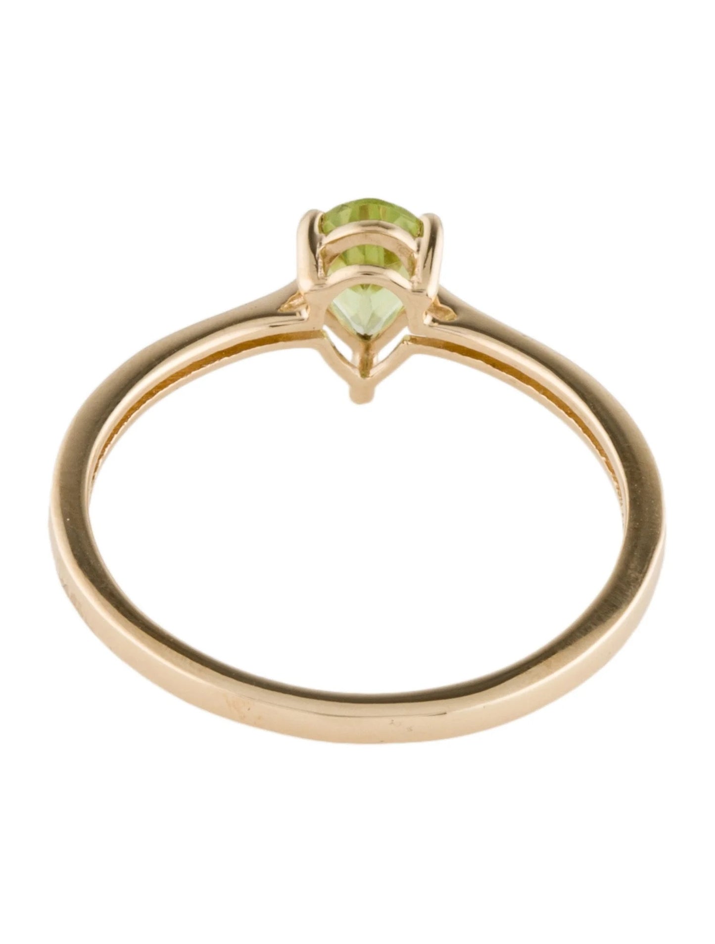 14K Peridot Cocktail Ring
