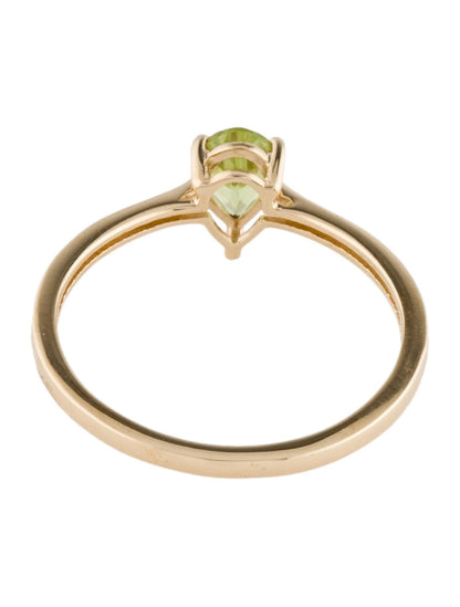 14K Peridot Cocktail Ring