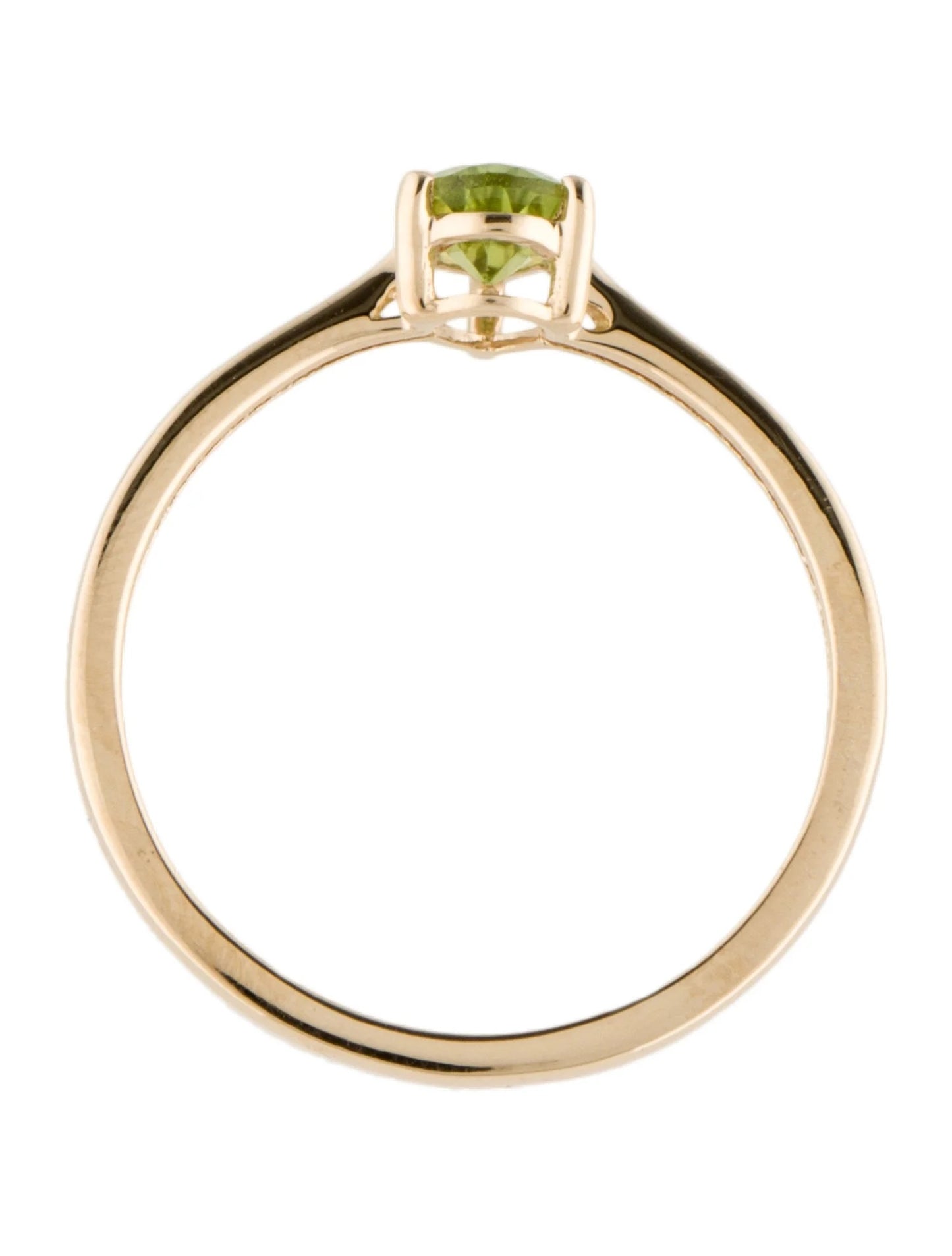 14K Peridot Cocktail Ring