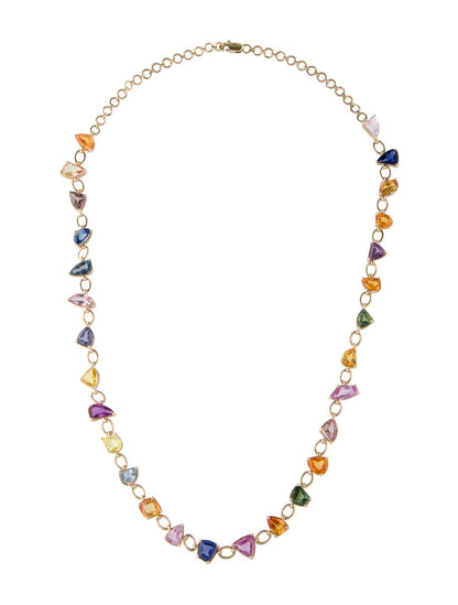 14K Sapphire Necklace