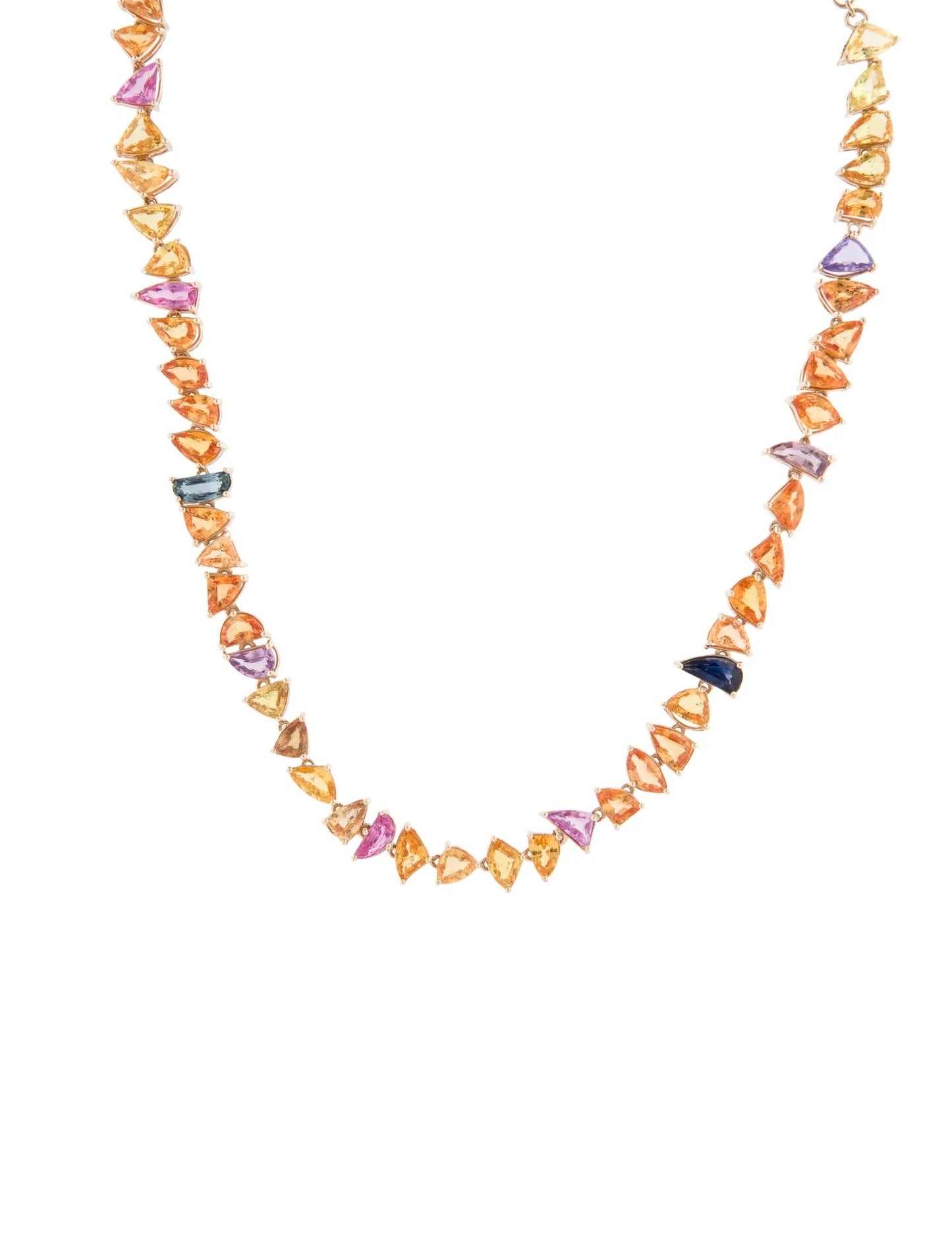 14K Sapphire Necklace